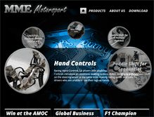 Tablet Screenshot of mme-motorsport.com